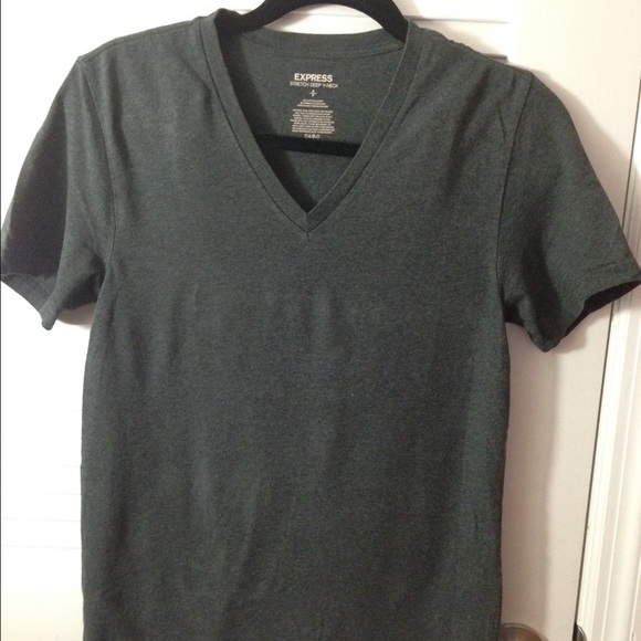 Gray v neck