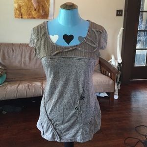 Beautiful boho top size m