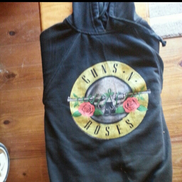 Guns and roses hoodie