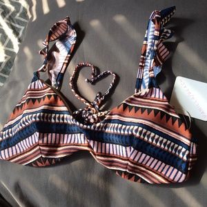 NWT Vanilla Beach Bikini Top S/M