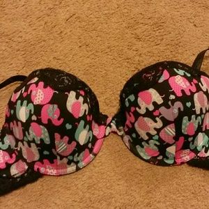 NWOT elephant print bra