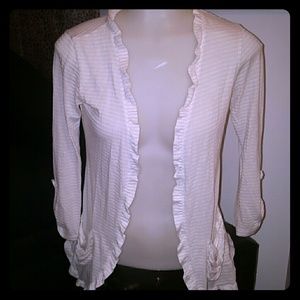 HiP Ruffle Cardigan Size small