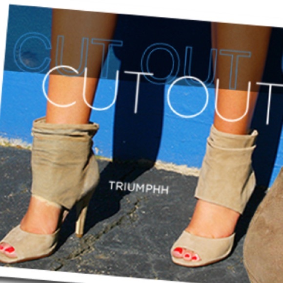 Steve Madden cutout pump shoes TRIUMPHH 8 taupe