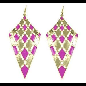 Chic Gold Plated Bohemian Gypsy Long Earrings