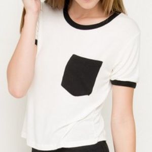 a brandy Melville t-shirt
