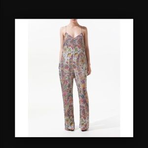 Zara Paisley Print Jumpsuit
