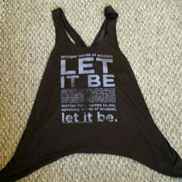 NWOT Beatles inspired  black tank
