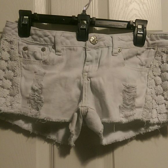 White Shorts