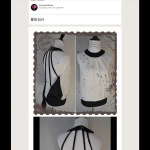 Two Halter Tops