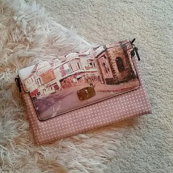 Beautiful pink clutch