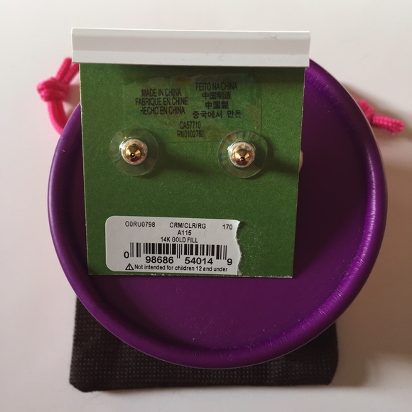 ๐ซSOLD๐HP NWT kate spade Pearl Drop Earrings! - Picture 2 of 4