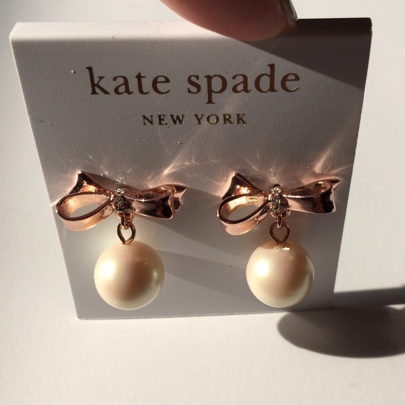 ๐ซSOLD๐HP NWT kate spade Pearl Drop Earrings! - Picture 4 of 4