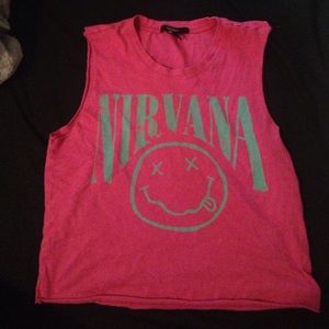 Nirvana Forever 21 Crop Top