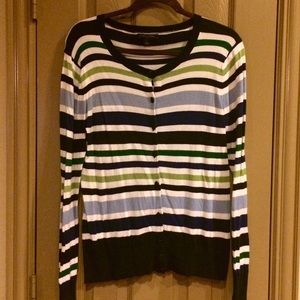 Banana Republic striped cardigan