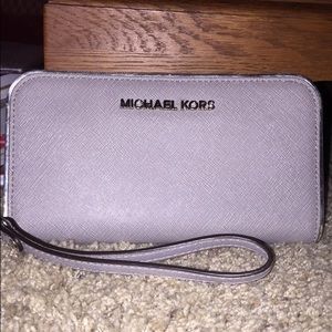 MK Jetset wristlet
