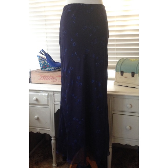 🌙Vintage '90s Maxi Skirt - Picture 1 of 4