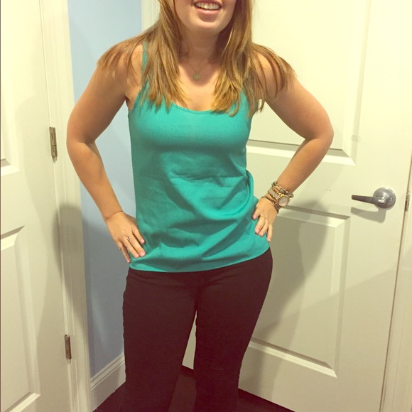 Turquoise tank