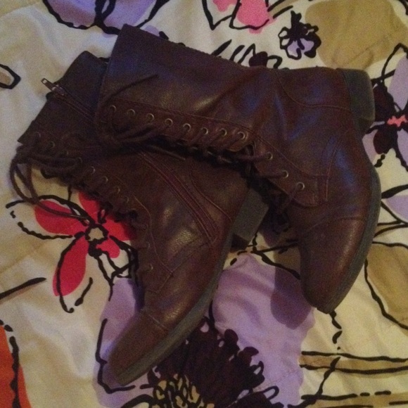 Forever 21 combat boots