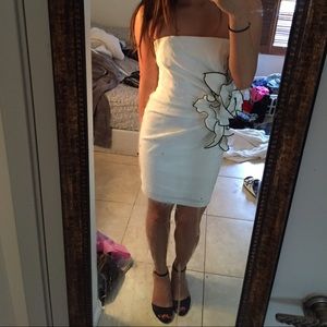 Cache white cocktail dress Cache white cocktail dress