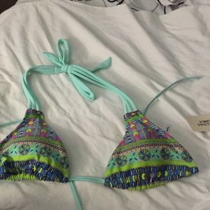 Bikini swim tribal top