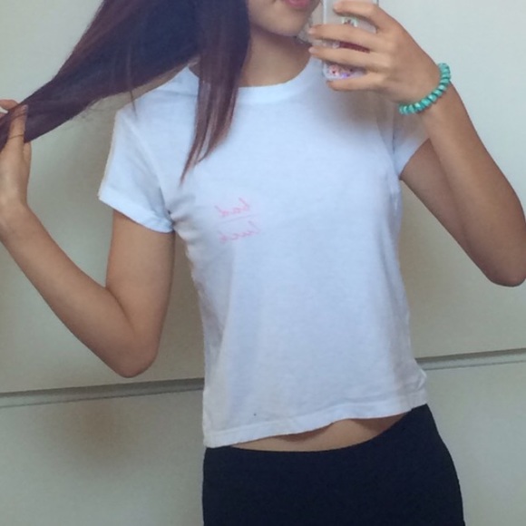 💌Sold💌 NWT Brandy Melville Gray Sammy Top - Picture 2 of 2