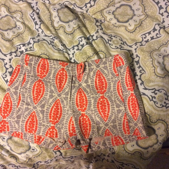 J crew patterned shorts