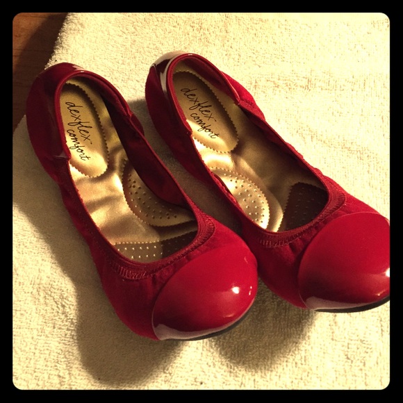 red flats payless