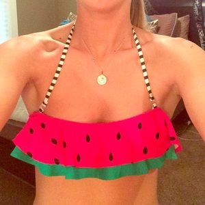 Watermelon bikini top