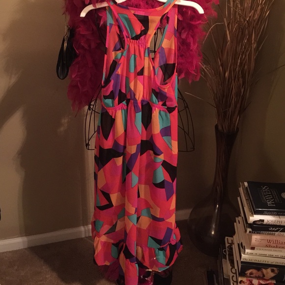 👙Xhilaration multi color cover up☀️ - Picture 3 of 3