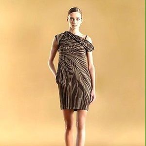 New Gucci Twist Neck Dress