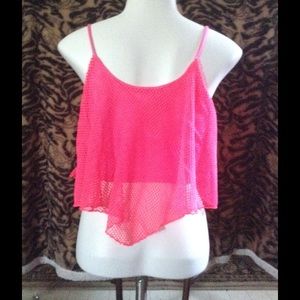 Crop neon top