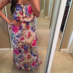 Floral multicolor dress