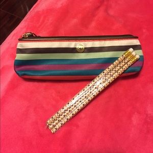 Coach pencil pouch.