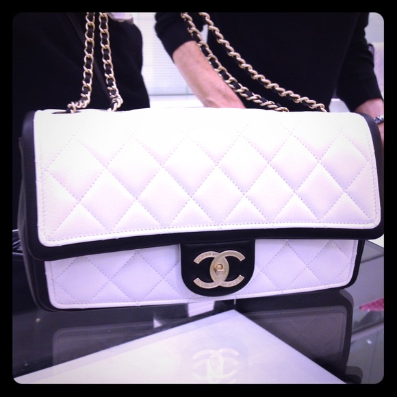 CHANEL Limited Edition two-toned Flap Bag