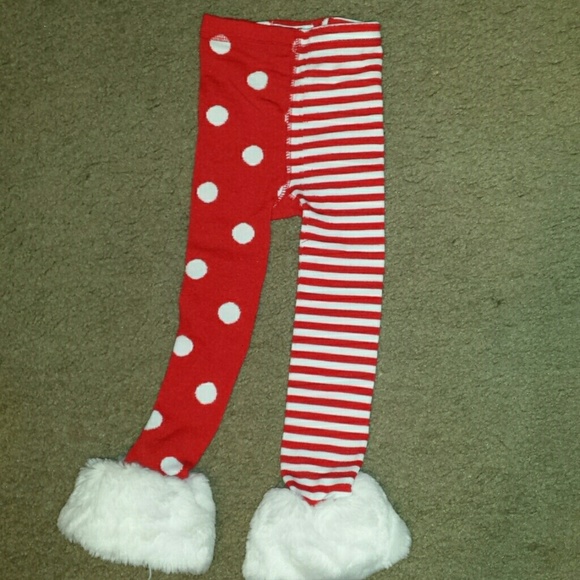 Mudpie Santa Claus leggings