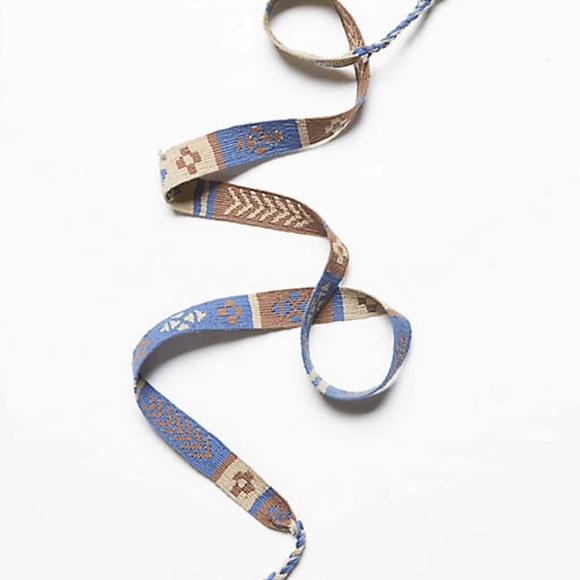 Free people Mariposa Woven Belt