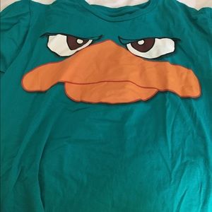Short Sleeve Perry the Platypus Shirt