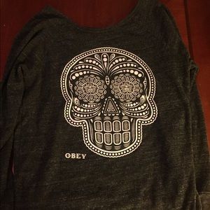 Women's Obey Grey Sweater
