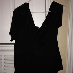 Black off the shoulder