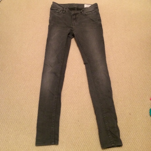 All Saints Gray Jeans