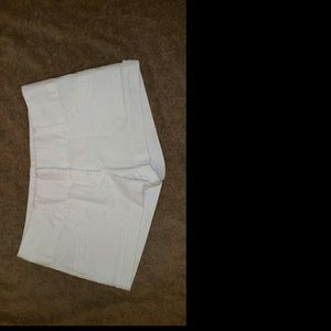 White bebe Shorts