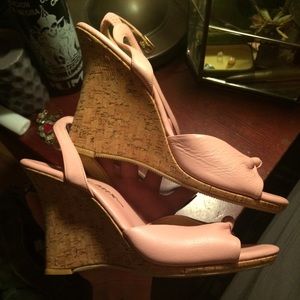 Vintage light pink heels from Re-Mix company