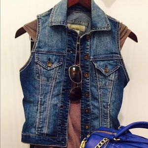 Denim vest