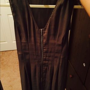 H&M green zipper dress