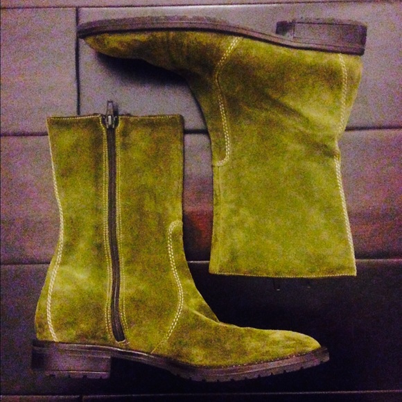 J. Crew Women's Moss Suede Ankle Boots Side Zip, 6