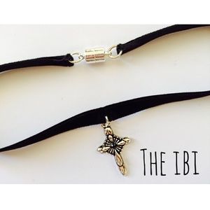Classic black velvet handmade to order choker!