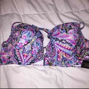 Victoria's Secret 34D paisley bathing suit top