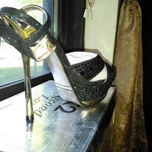 Black stilettos