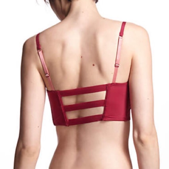 Anthro Persimmon Lace Bra with Cage Back - Picture 3 of 3