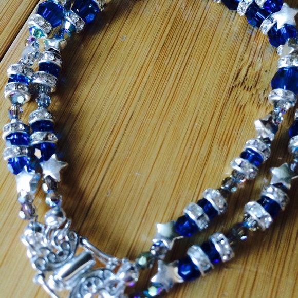 Double star and .925  bracelet
